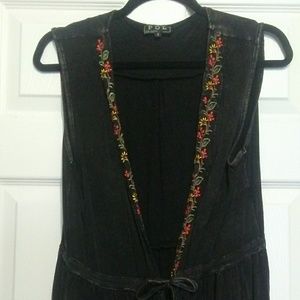 Bohemian vest